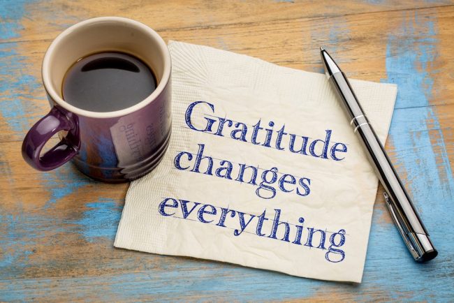 Funny Motivational speaker Amy Dee's blog about Gratitude